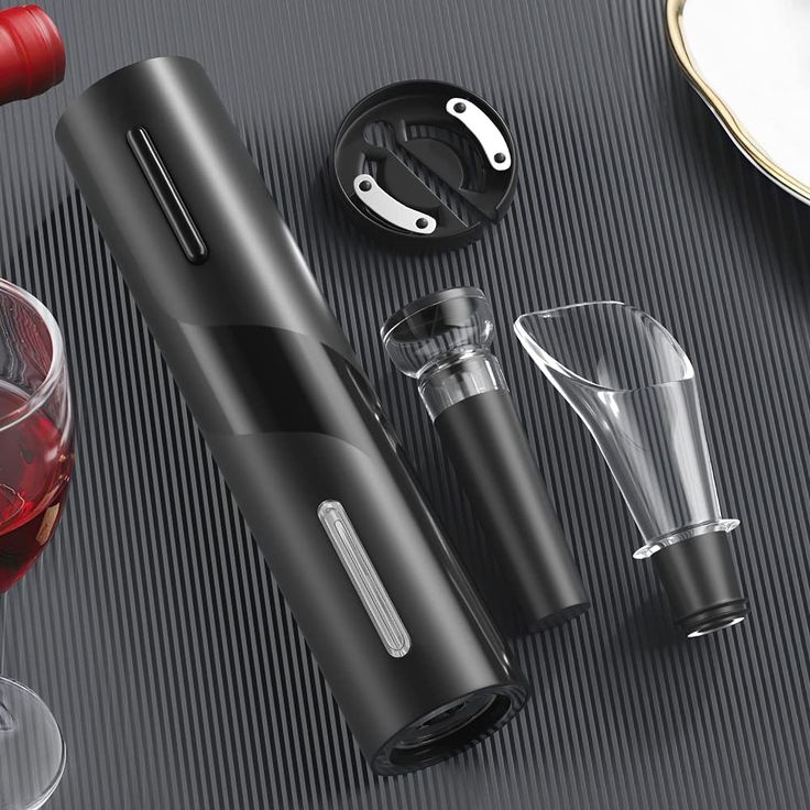 Kit Sacacorchos Eléctrico de Vino