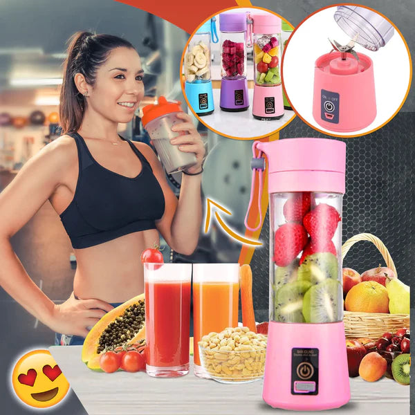 Licuadora Personal Portable Recargable Jugos Y Batidos
